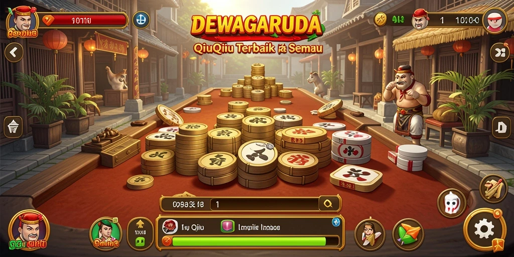 Tampilan gameplay seru di DEWAGARUDA.