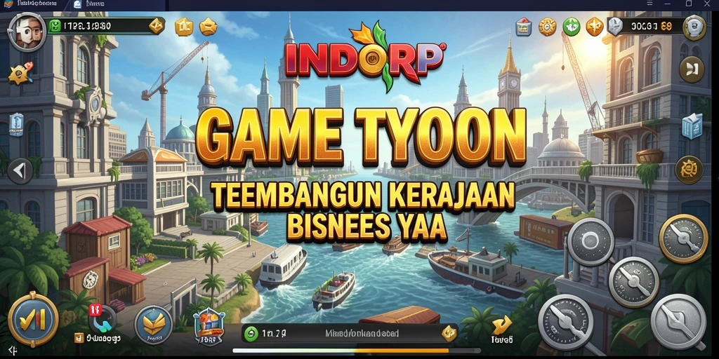 Tampilan gameplay INDORP yang menarik dan penuh strategi.