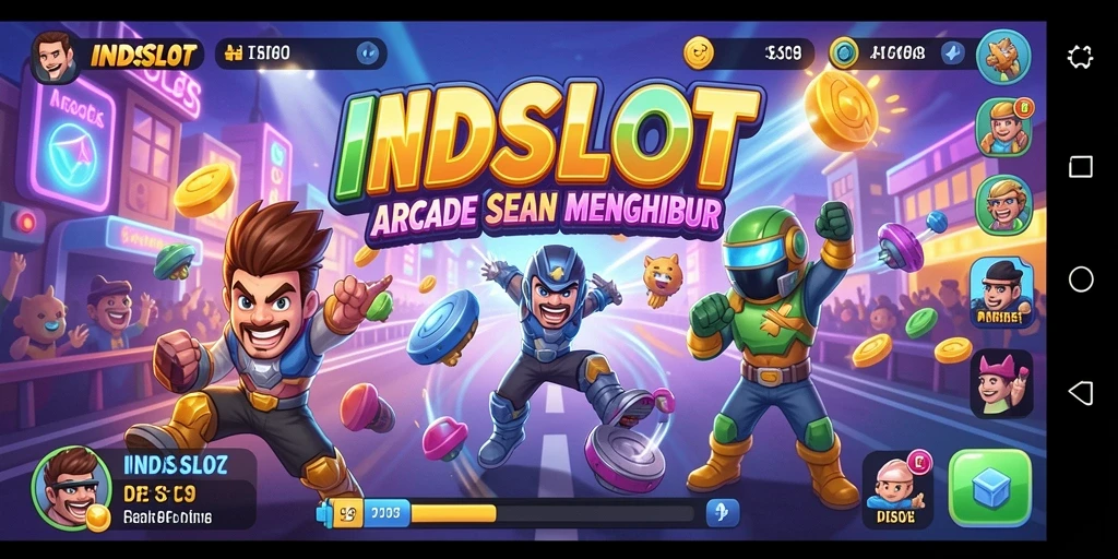 Screenshot INDSLOT menampilkan gameplay seru dan menarik.