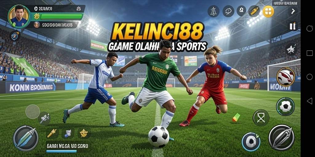 Tampilan permainan KELINCI88 dengan aksi olahraga yang mendebarkan.