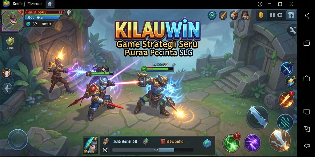 Tampilan gameplay seru di KILAUWIN dengan strategi yang mendalam.
